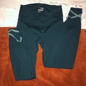 forrest green leggings from old navy
